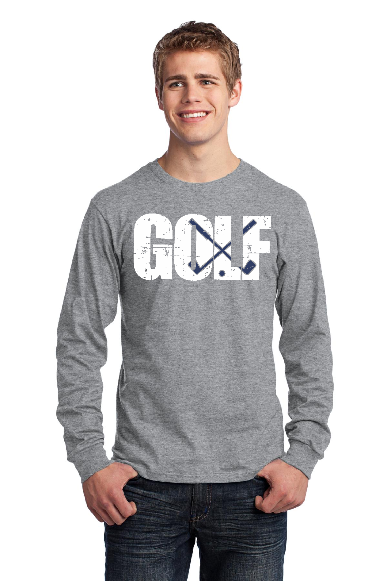 Bonners Ferry Badger Golf Distressed