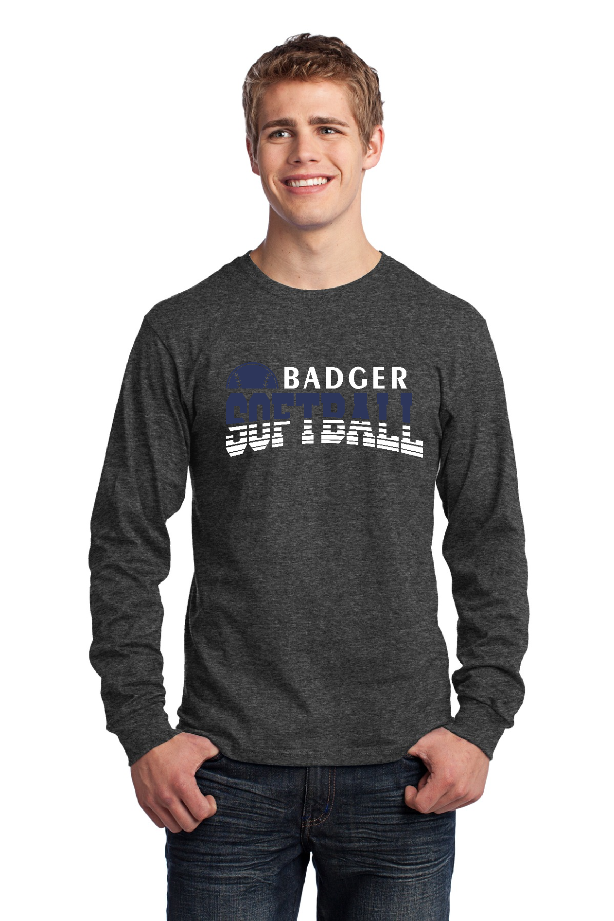 Badger Softball Split