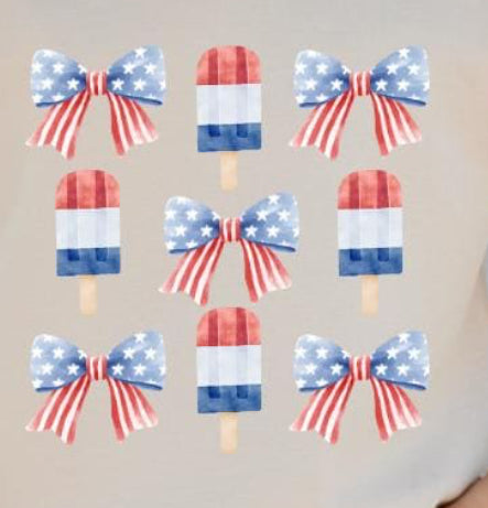 USA- Bows and Popsicles