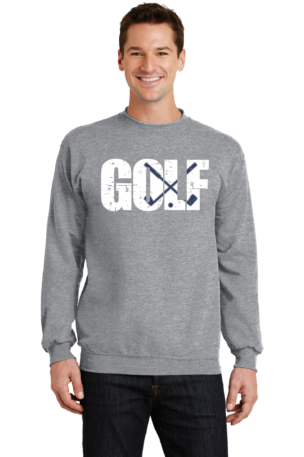 Bonners Ferry Badger Golf Distressed