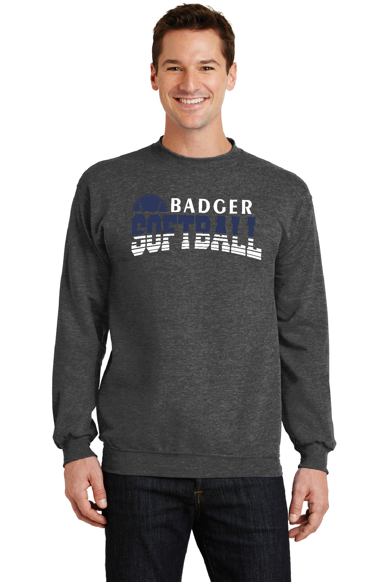 Badger Softball Split