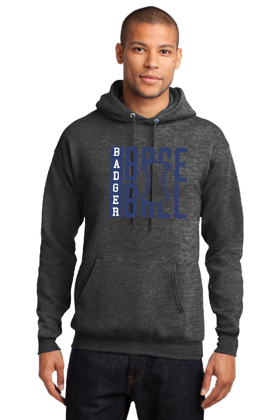 Badger Baseball Block