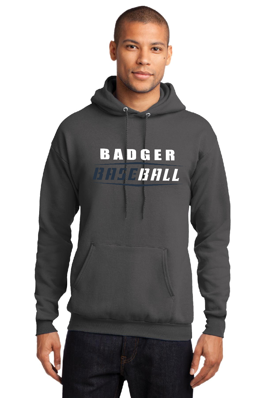 Badger Baseball Stacked