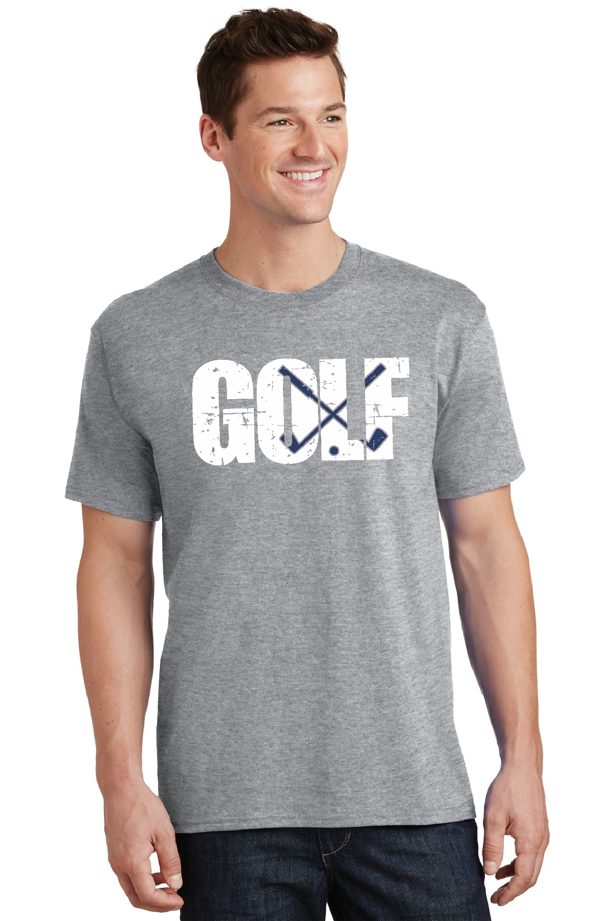 Bonners Ferry Badger Golf Distressed